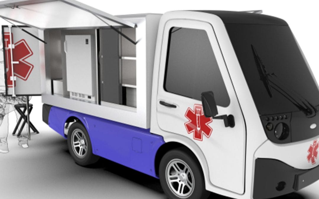 Gallery’s Electric Vaccine Vehicles Help Fight the Pandemic