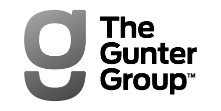 Client Logo Resizing (Feed Media May 2025) B&W_The Gunter Group The Gunter Group