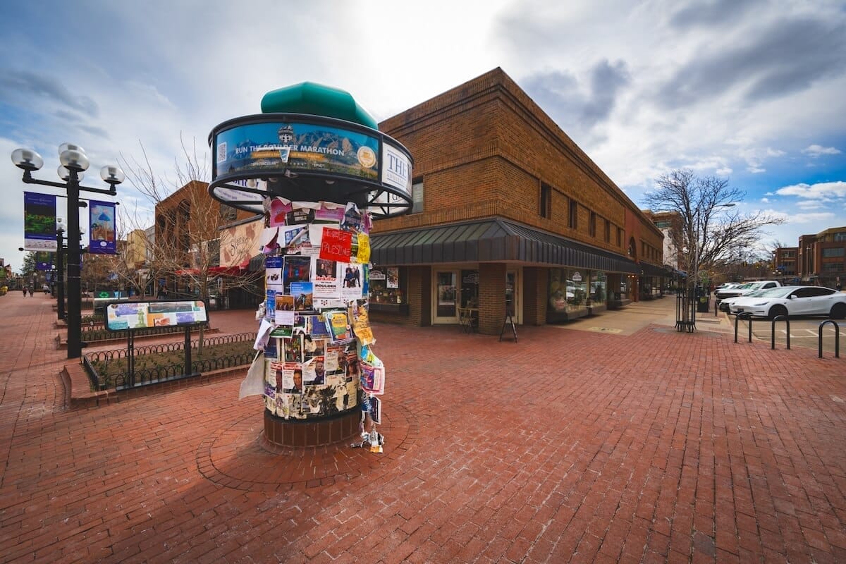 Pearl St. Mall in Boulder, CO