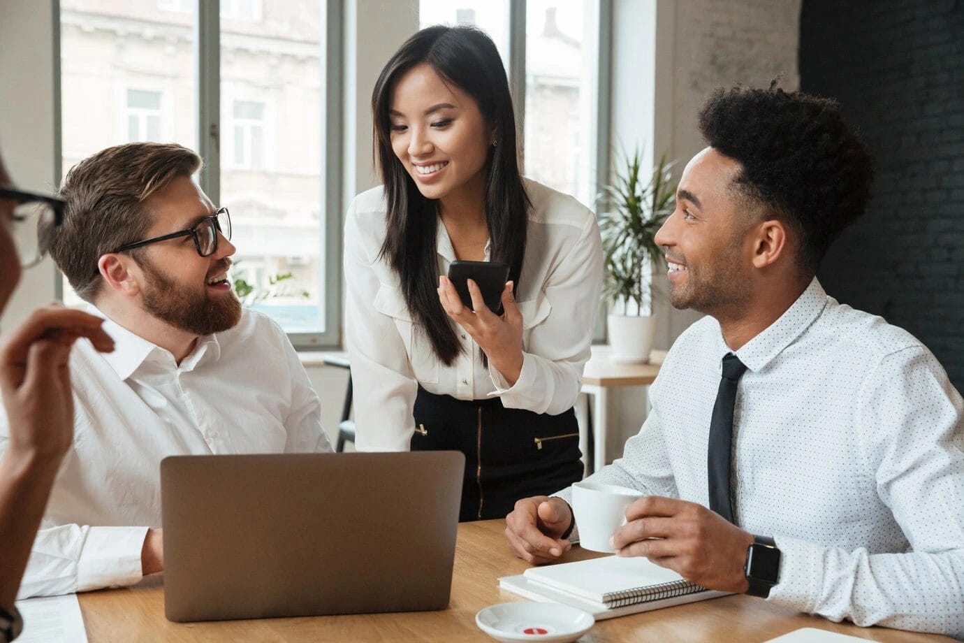 laptop-review-trio Denver PR Company Meeting